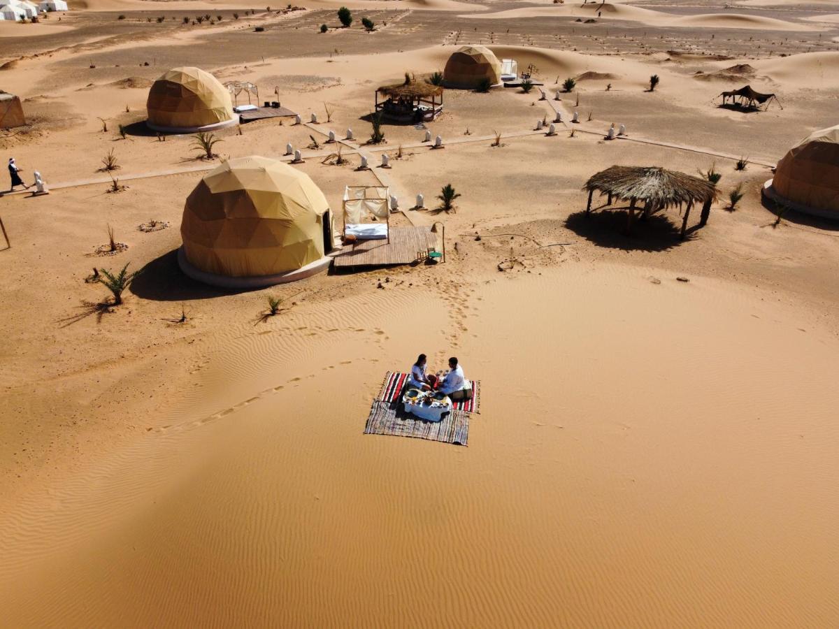 Hotel Sunrise Sahara Camp Merzouga Exterior foto