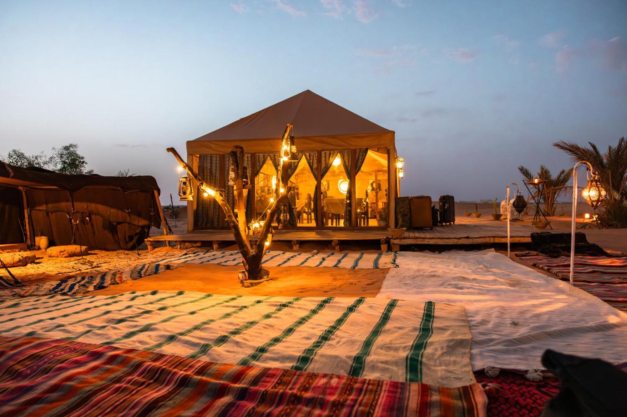 Hotel Sunrise Sahara Camp Merzouga Exterior foto