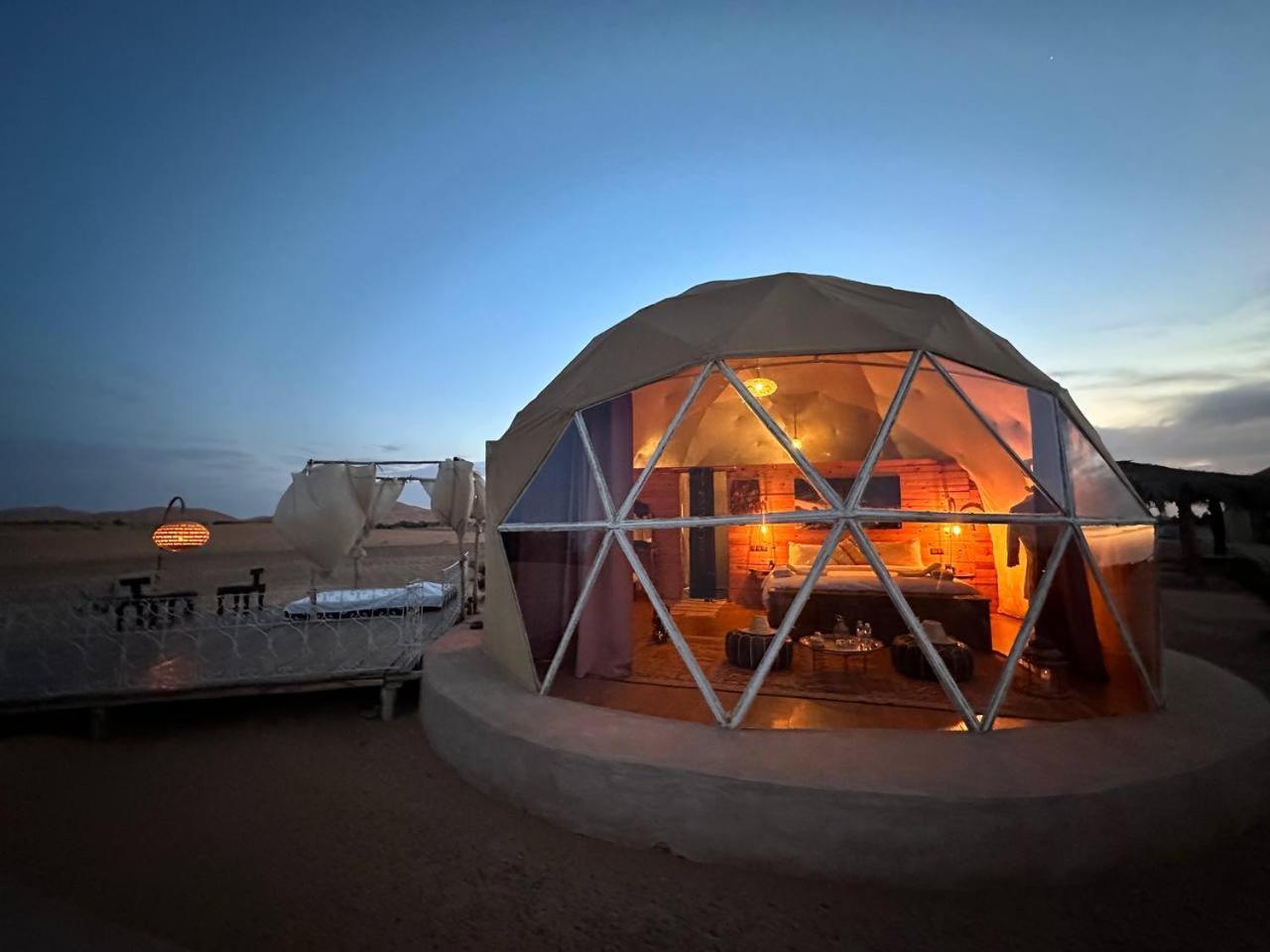 Hotel Sunrise Sahara Camp Merzouga Exterior foto