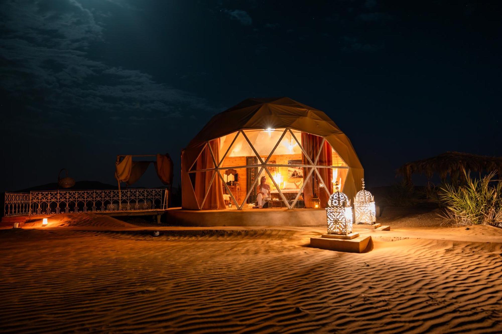 Hotel Sunrise Sahara Camp Merzouga Exterior foto